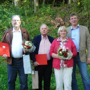 Jubilarehrung beim Sommerfest 2012
