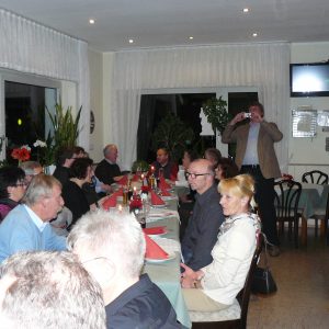 Regelmäßige Veranstaltung im Gasthaus Schulte in Theiningsen