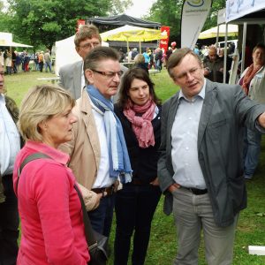 Johannes Mertens, Marlies Stotz, Norbert Römer, Michaela Vorholt und Gerhard Bruschke (leicht verdeckt Harald Beckers)