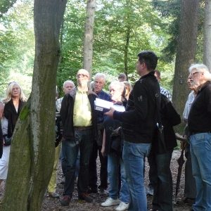 Die Fraktion besuchte den Friedwald in Möhnesee
